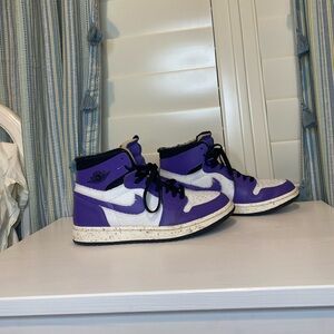 Women (8) Men (6) Jordan 1 Hight Zoom Air CMFT Crater Purple